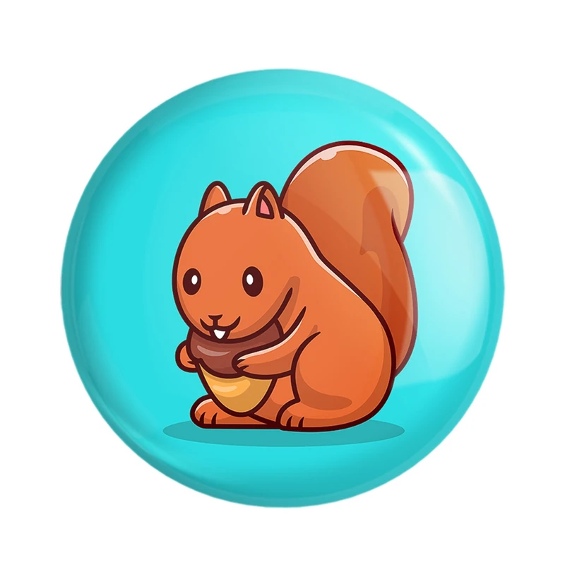 مگنت خندالو مدل حیوانات بامزه سنجاب کد 29736