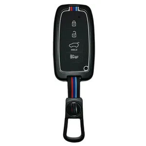 کاور ریموت و سوئیچ خودرو مدل دور فلزی شبرنگ کد JBS-13 مناسب برای کیا سراتو