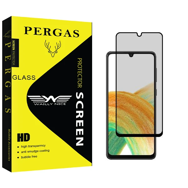 محافظ صفحه نمایش حریم شخصی وایلی نایس مدل Pergas مناسب برای گوشی موبایل سامسونگ Galaxy A33 5G
