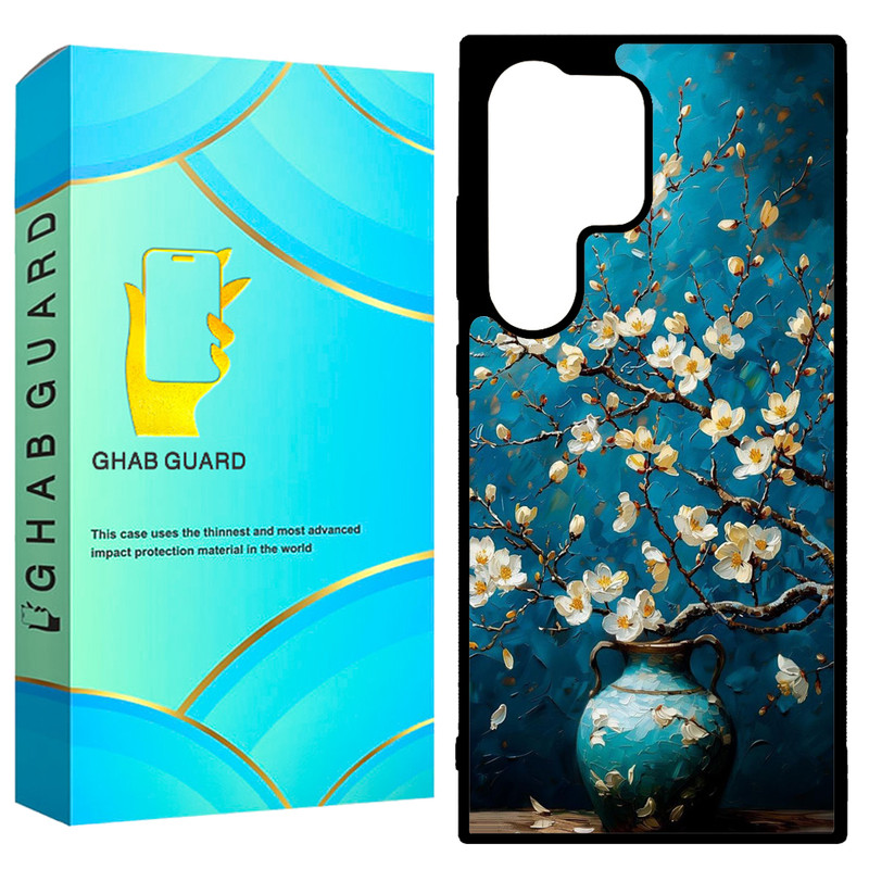 کاور قاب گارد طرح گلدان مدل GCHPD24U مناسب برای گوشی موبایل سامسونگ Galaxy S24 Ultra 5G