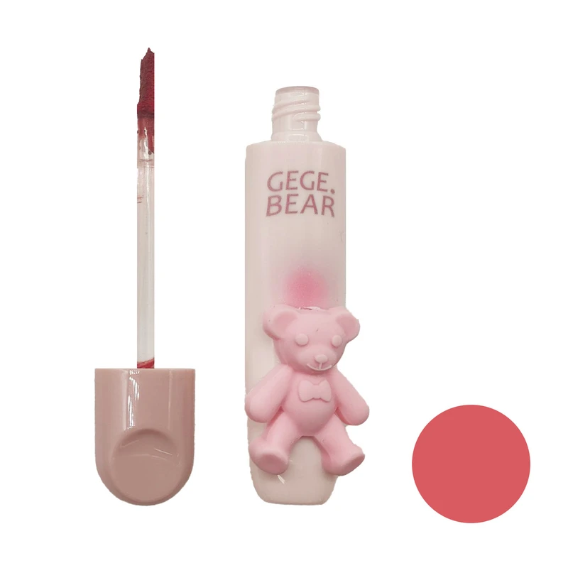 رژ لب مایع گگ بیر مدل خرسی شماره 02
