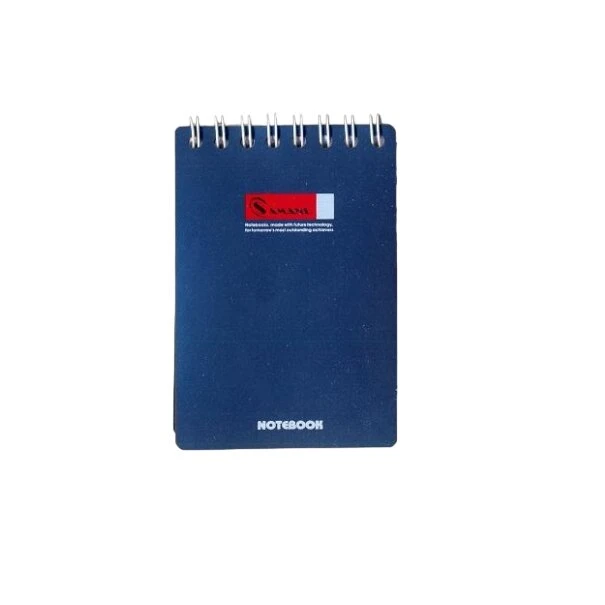 دفتر یادداشت 80 برگ سمند طرح ساده کد 12