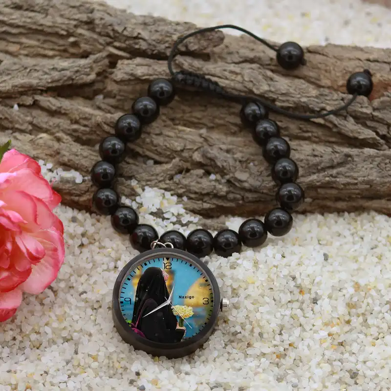 ساعت مچی عقربه ای ناکسیگو مدل حجاب کد BF13134