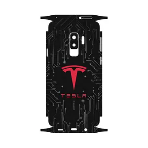 MAHOOT TESLA-Motors-FullSkin Cover Sticker for Samsung Galaxy S9 Plus