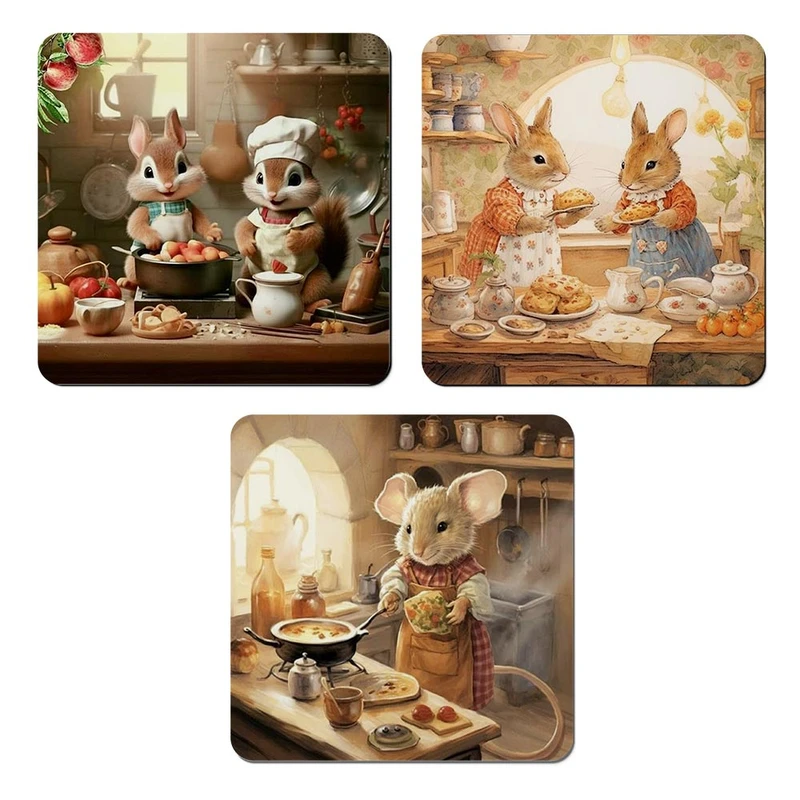 مگنت صباطرح مدل آشپزخانه کد M1310 مجموعه 3 عددی