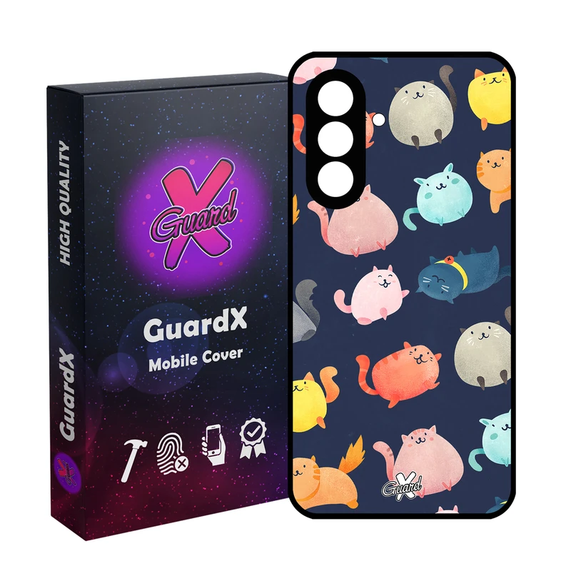 کاور گارد ایکس طرح Cats مدل 10173 مناسب برای گوشی موبایل سامسونگ Galaxy A56 / A56 5G