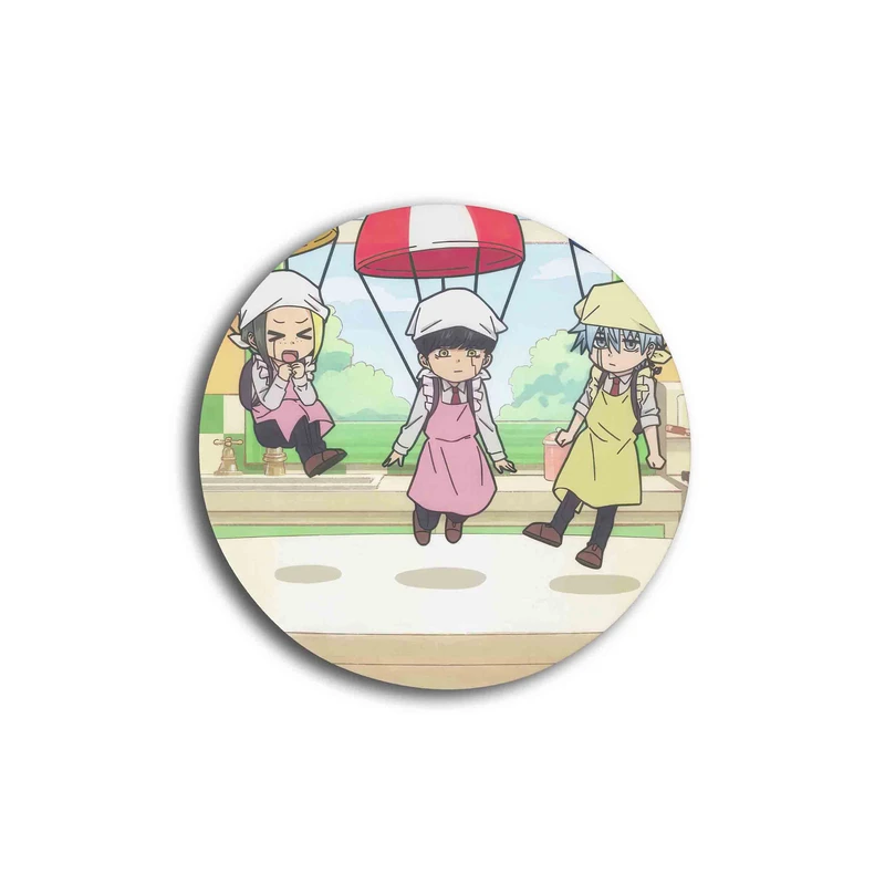 زیر لیوانی مدل انیمه ماشل جادو و عضله کد 183 Mashle Magic Muscles