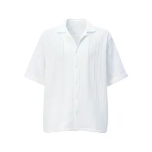 پیراهن آستین کوتاه یقه برگردان مردانه مدل MDSS-CH4964