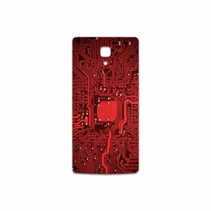 MAHOOT Red Printed Circuit Board Cover Sticker for Xiaomi Mi 4