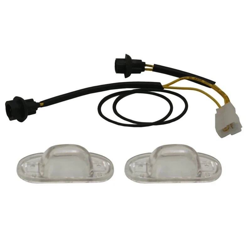 چراغ پلاک و نمره عقب خودرو کد 1375 مناسب برای پراید بسته 2 عددی 