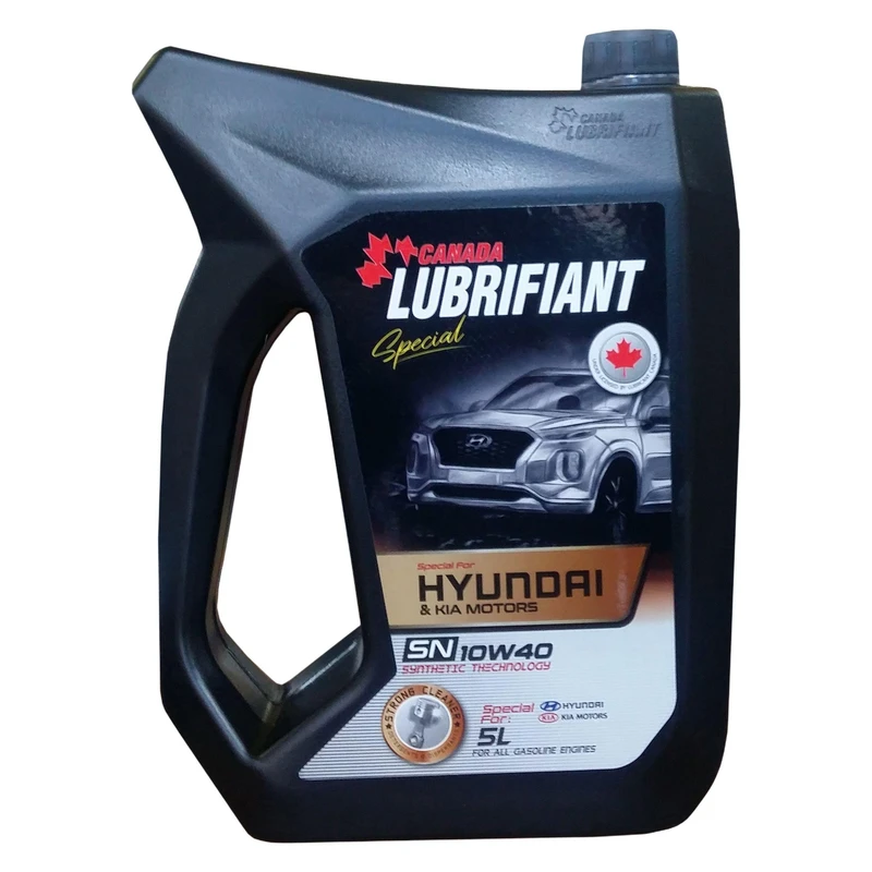 روغن موتور لوبریفنت کانادا مدل اسپیشیال 10W40 SN  HYUNDAI & KIA حجم 5 لیتر