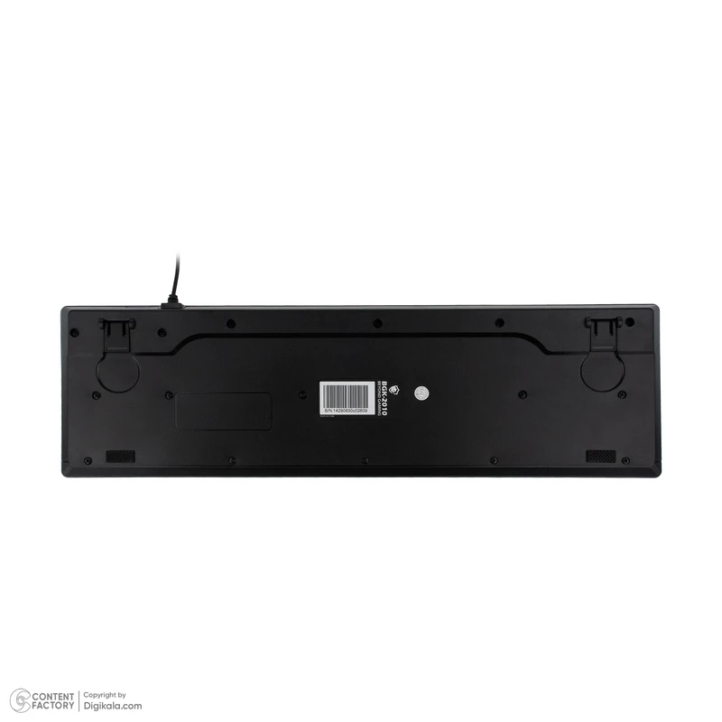 عکس شماره 11 : کیبورد گیمینگ بیاند مدل bgk-2010 سوئیچ ممبران، full-size، نورپردازی rgb