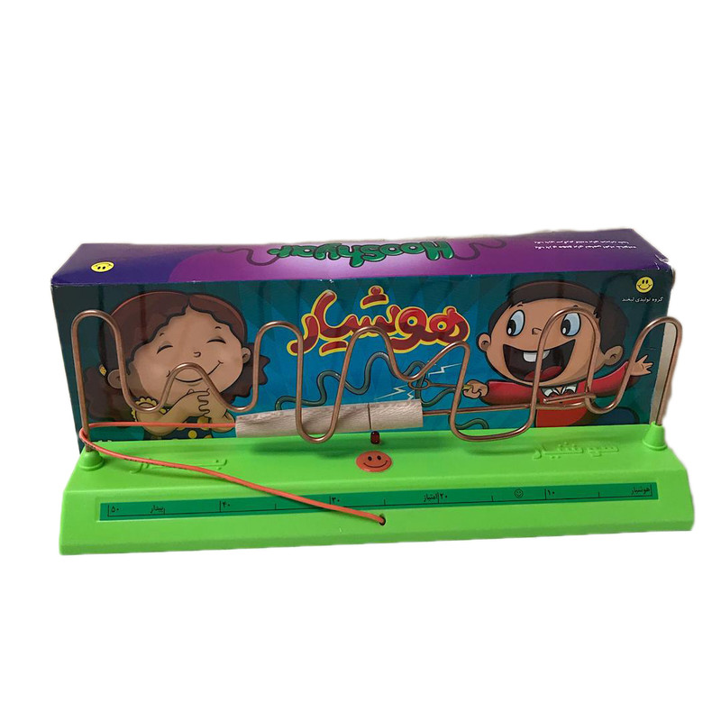 بازی آموزشی هوشیار مدل اعصاب سنج تولیدی لبخند کد HOS-024 مجموعه 3 عددی