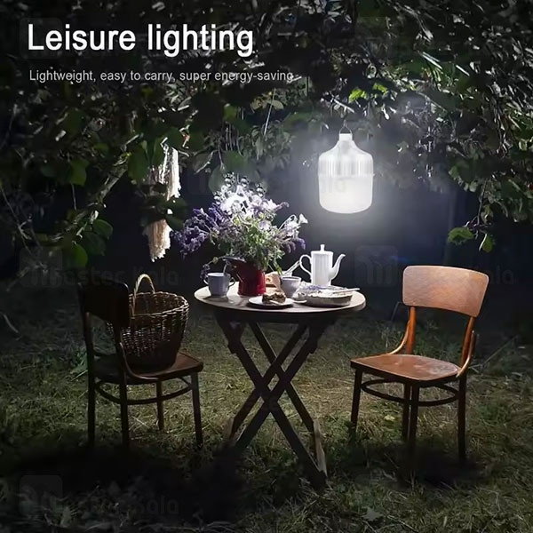 چراغ آویز چادر بیوا مدل LED-01 با نور مهتابی