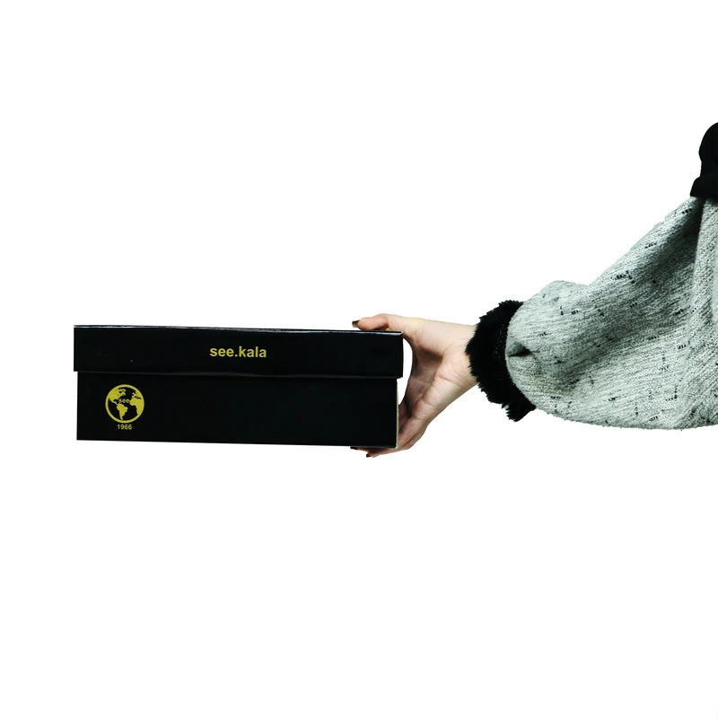 عکس شماره 7 : نیم بوت زنانه سیی مدل برلیان چنل دوزی کد 2183.3