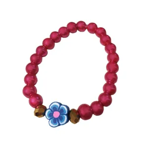 دستبند دخترانه مدل MLFlowers