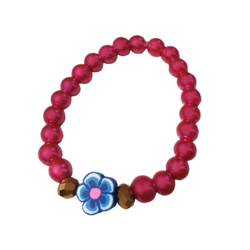 دستبند دخترانه مدل MLFlowers