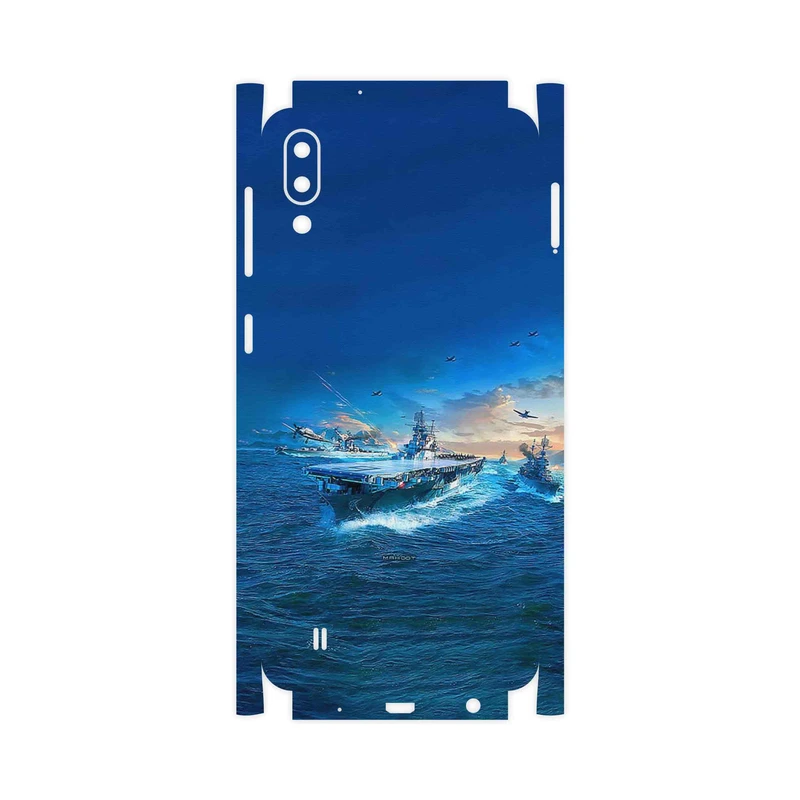 برچسب پوششی ماهوت مدل Warship-FullSkin مناسب برای گوشی موبایل سامسونگ Galaxy M10