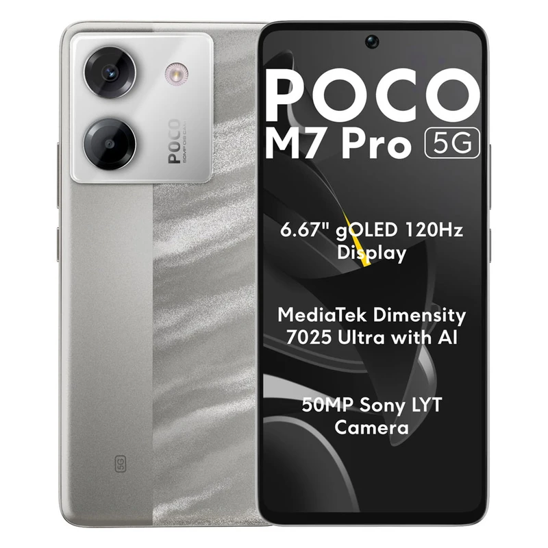 Xiaomi Poco M7 Pro 5G - 2 SIM | Storage 256GB - 12GB RAM