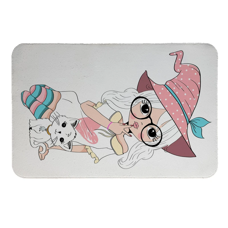  پادری طرح عروسکی کد 5748 سایز 60 × 40 سانتی‌متر