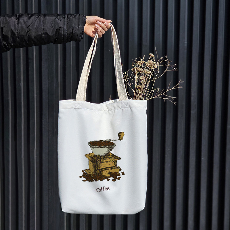 ساک خرید خندالو مدل قهوه کد H1636