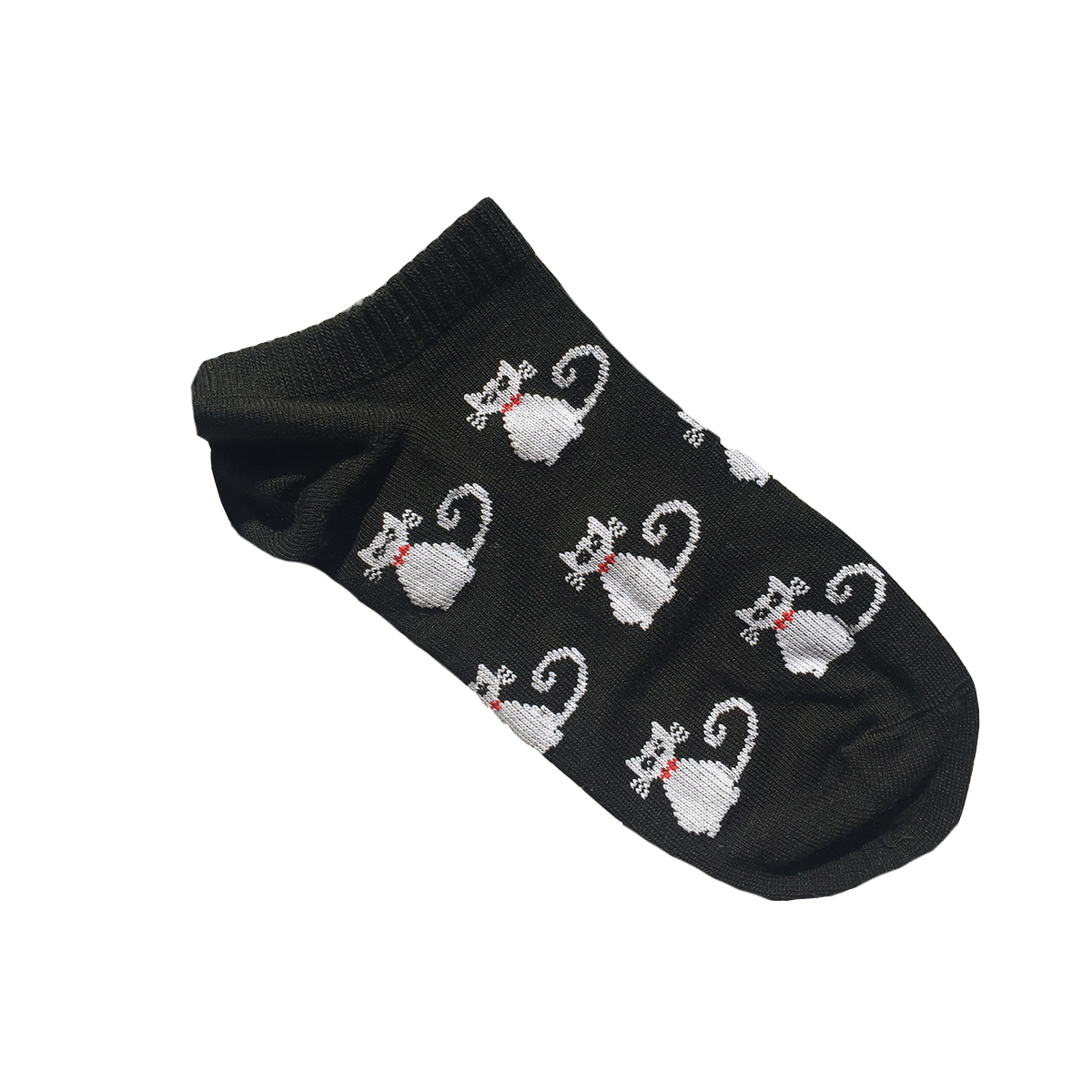 جوراب دخترانه پاوین مدل گربه کوچولو کد ME-01