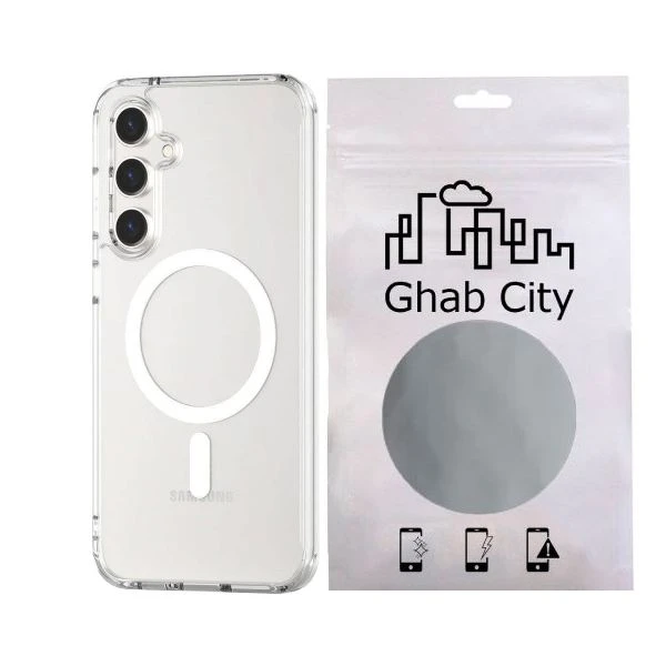 کاور قاب تاپ سیتی طرح مگ سیف مدل MagSafe Fit مناسب برای گوشی موبایل سامسونگ Galaxy S23 FE