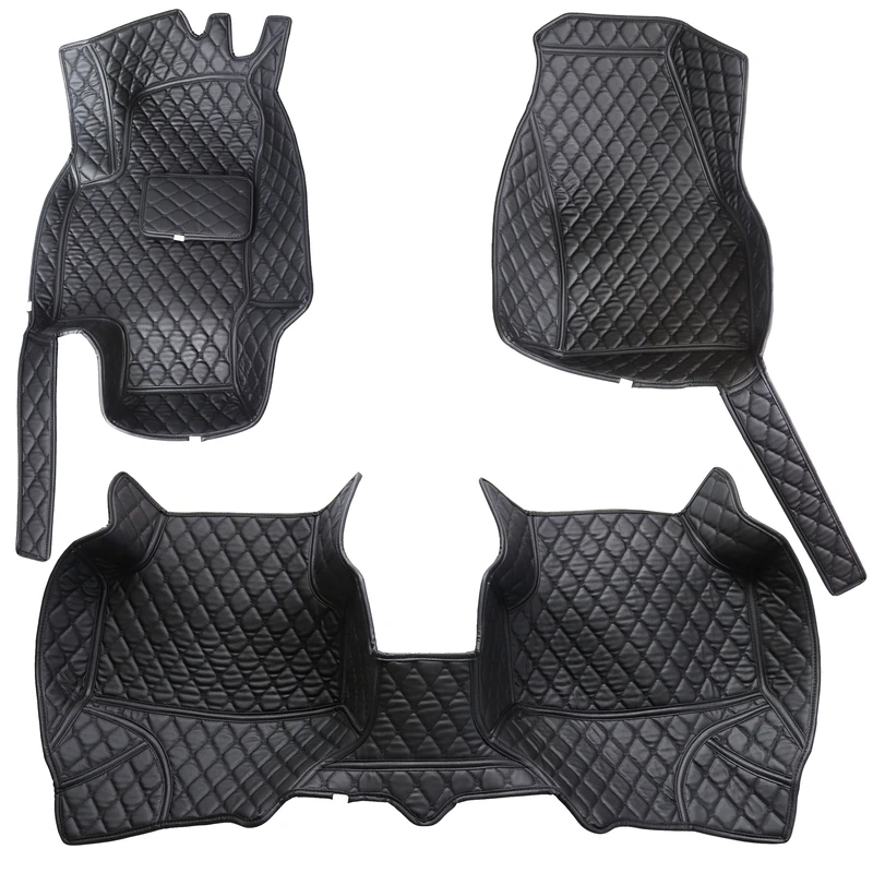 کفپوش 5 بعدی خودرو مدل TSچرم گلدوزی مناسب برای جتاVS5