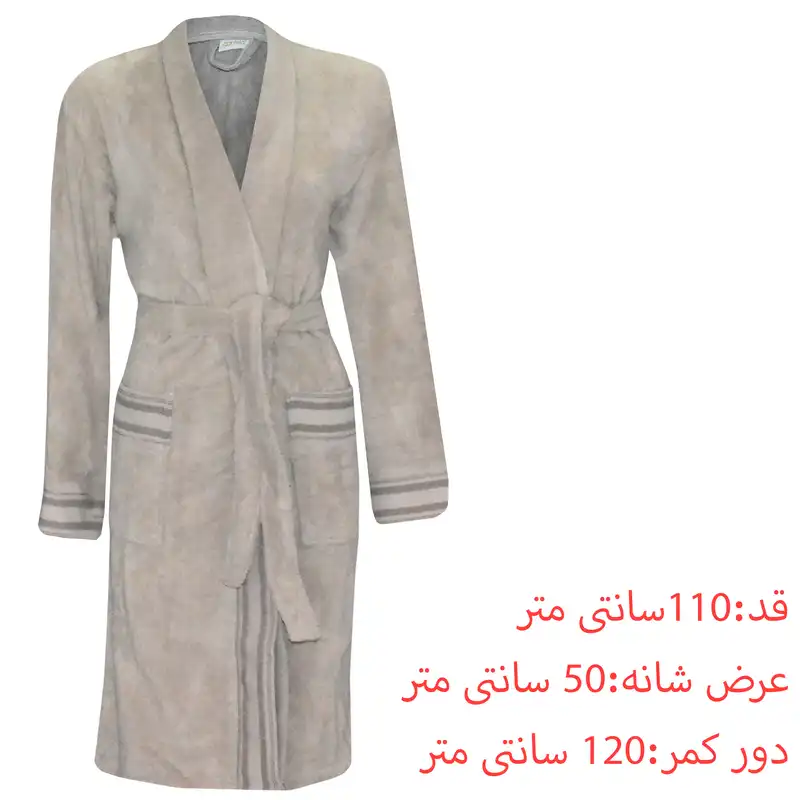 سرویس حوله پالتویی دانتلا ویتا 6 تکه مدل Monica سایز 110 سانتی متر