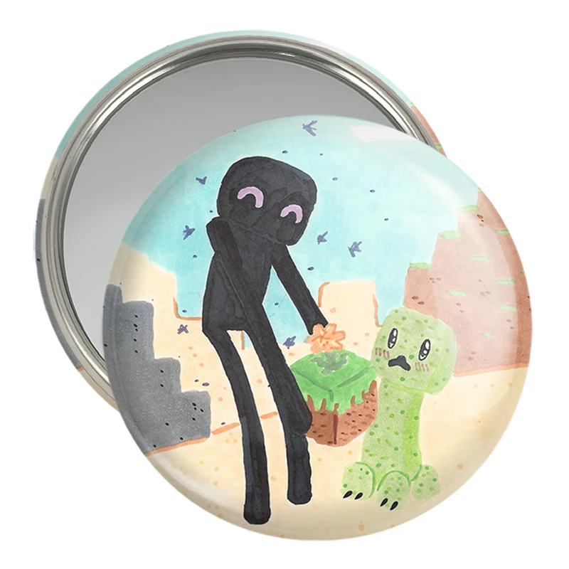 آینه جیبی خندالو مدل بازی ماینکرافت (Minecraft) کد 36965