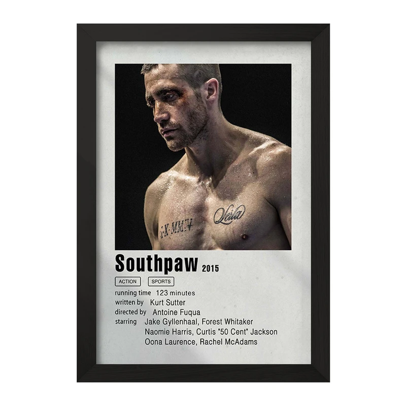 تابلو خندالو مدل چپ ‌دست (Southpaw) کد F11322