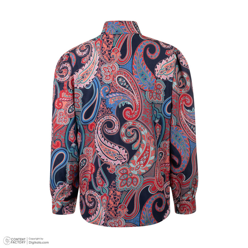 شومیز آستین بلند زنانه مدل ترمه کد blbbt101