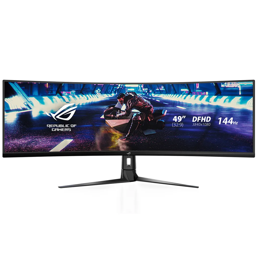 مانیتور خمیده گیمینگ 49 اینچ ایسوس مدل ROG Strix XG49VQ