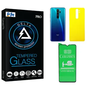 PK Delta Ceramics Screen Protector For xiaomi redmi note 8 pro With Back Protector