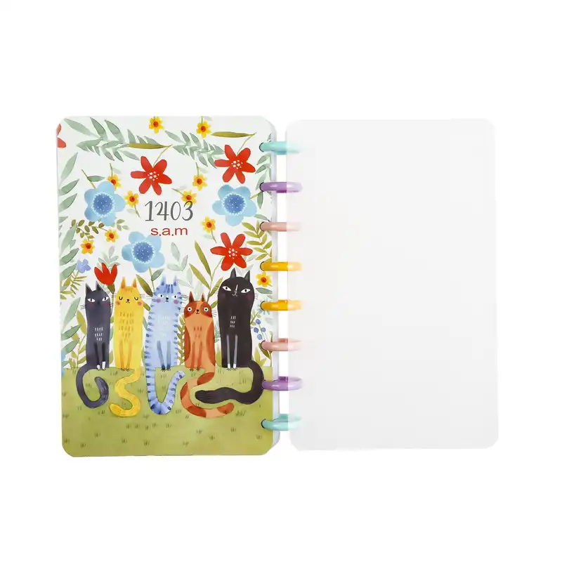 سالنامه سال 1403 سم مدل Discbound طرح گربه ها