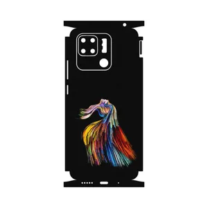 MAHOOT Rainbow Hair Digital Art-FullSkin Cover Sticker for Xiaomi Redmi 10C