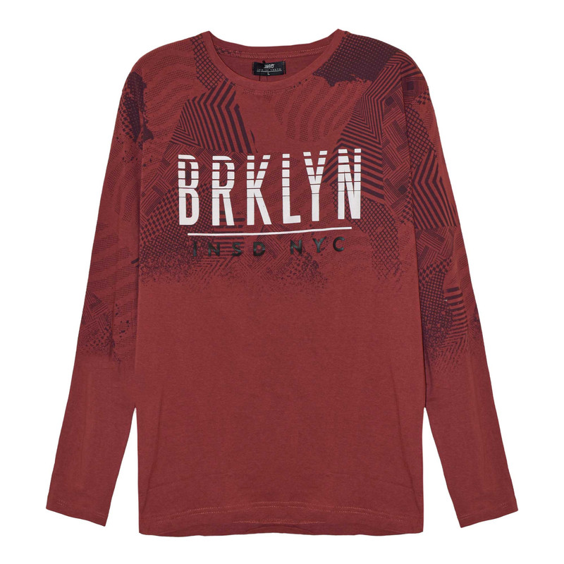 تی شرت آستین بلند مردانه اینساید مدل 8epln15