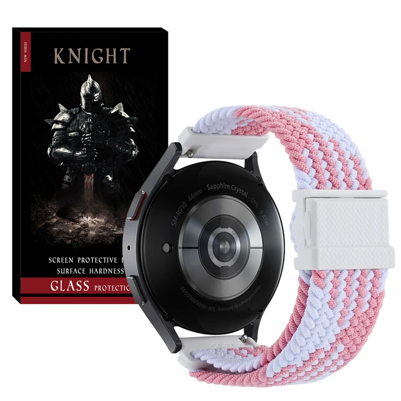 بند نایت مدل Braided Magnet KT مناسب برای ساعت هوشمند سامسونگ Galaxy watch 4/5/6 سایز 40/43/44/46/47mm
