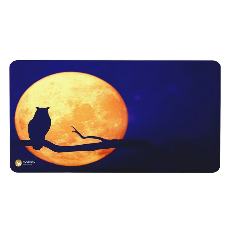 ماوس پد هومرو مدل MX1046 طرح ماه و جغد