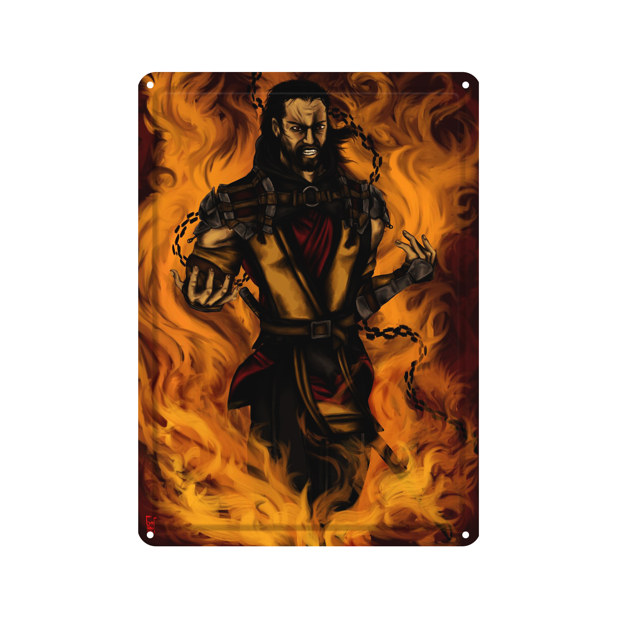 دیوارکوب مدل مورتال کمبت کد s 1448 mortal combat