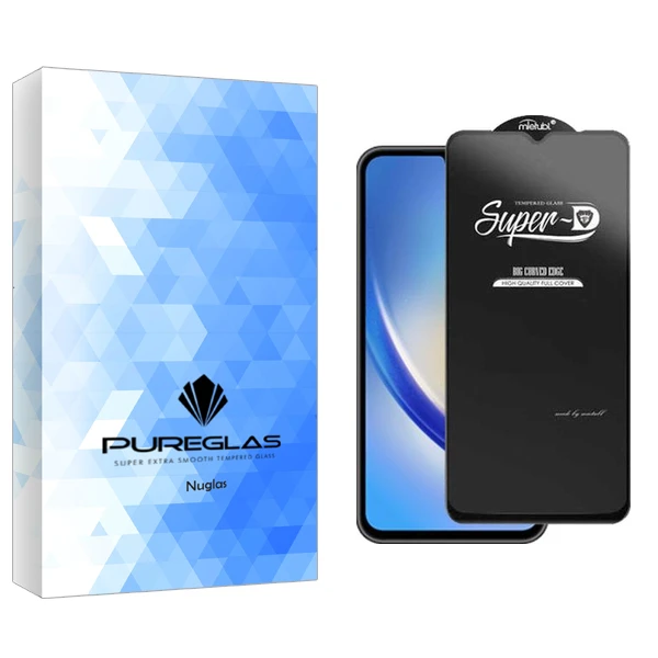 محافظ صفحه نمایش پیور گلس مدل NuGlas SuperD مناسب برای گوشی موبایل سامسونگ Galaxy A34 5G