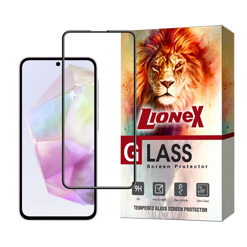 محافظ صفحه نمایش لایونکس مدل BAGAIRL مناسب برای گوشی موبایل سامسونگ Galaxy A35 5G / Galaxy A55 5G