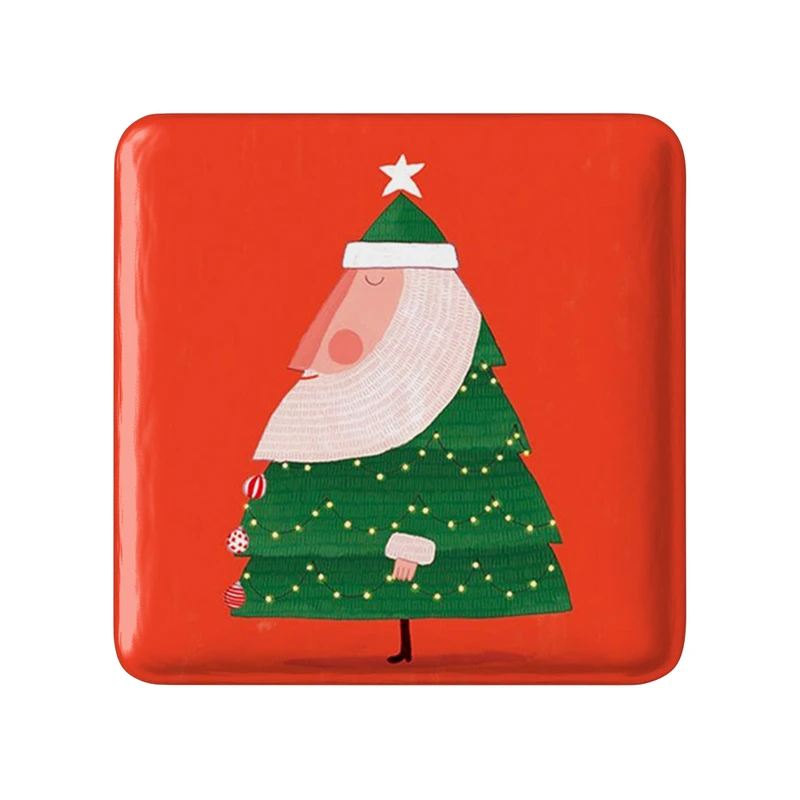 مگنت خندالو طرح کریسمس Christmas  مدل مربعی کد 22152