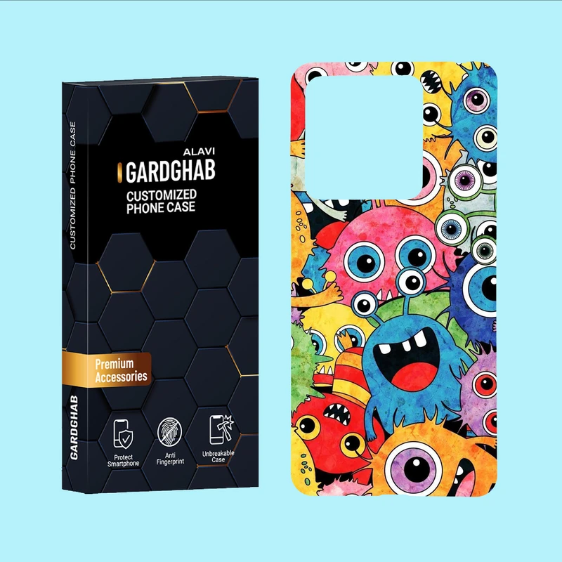 کاور گارد قاب علوی مدل کارتنی و انیمه مناسب برای گوشی موبایل شیائومی Redmi Note 13 5G