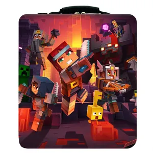 کیف حمل کنسول پلی استیشن 4 مدل MInecraft RED