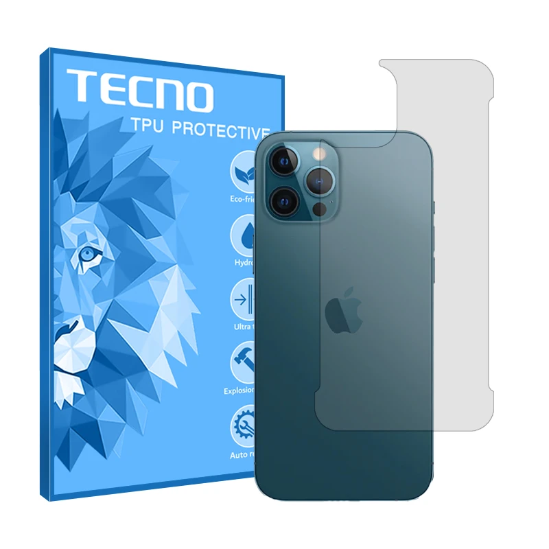 محافظ پشت گوشی شفاف تکنو مدل HyGEL مناسب برای گوشی موبایل اپل iPhone 12 Pro Max