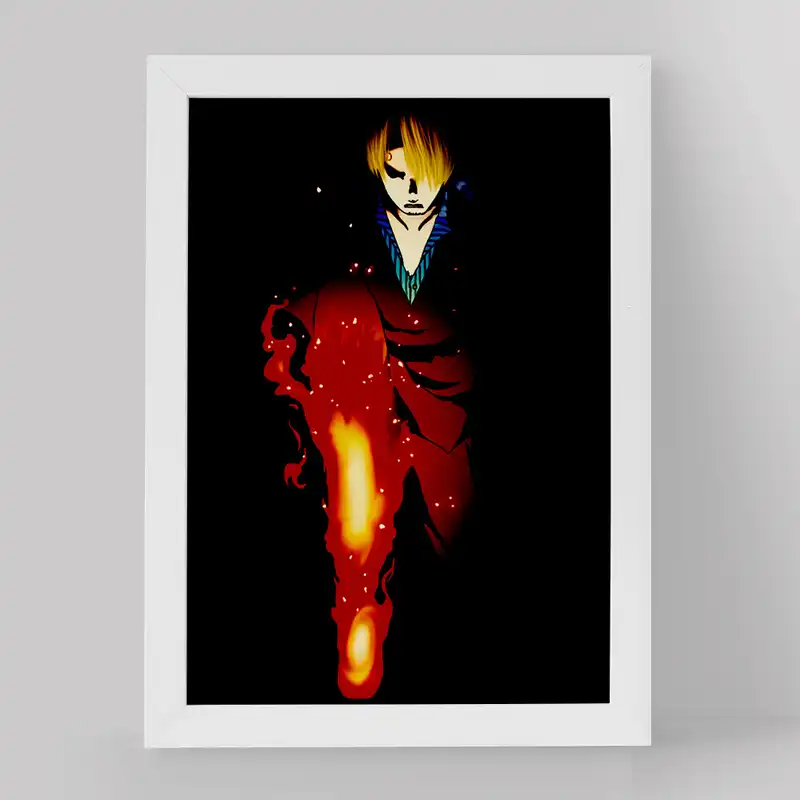 تابلو خندالو مدل سانجی انیمه وان پیس One Piece کد 17296