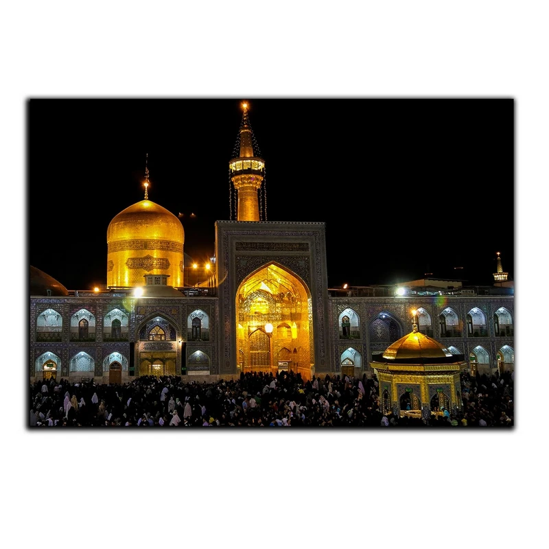 تابلو شاسی بکلیت طرح مذهبی حرم امام رضا مدل SH-8317