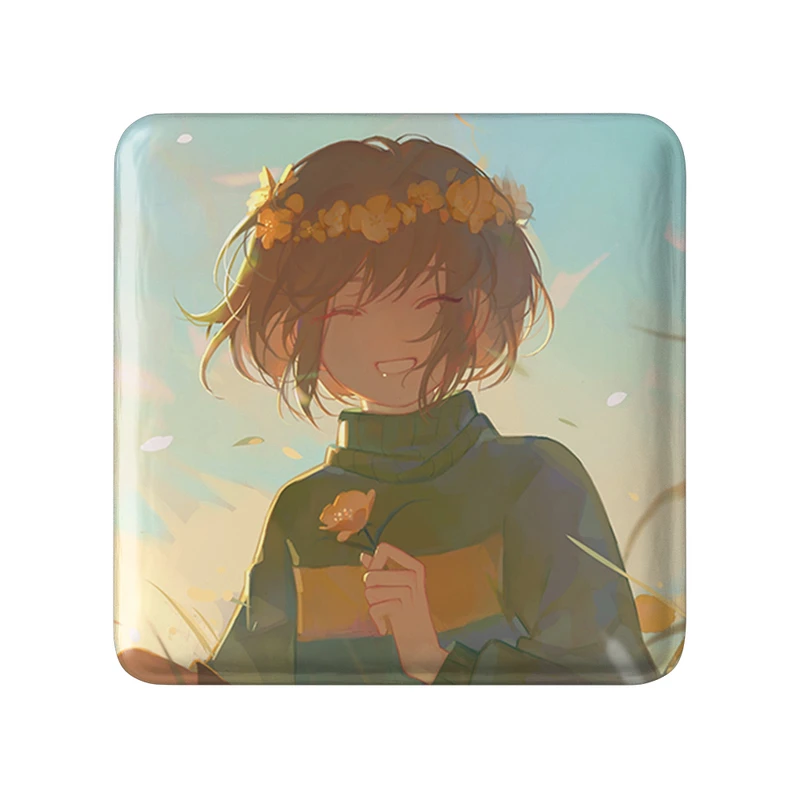 مگنت خندالو طرح بازی آندرتیل (Undertale) مدل مربعی کد 31781