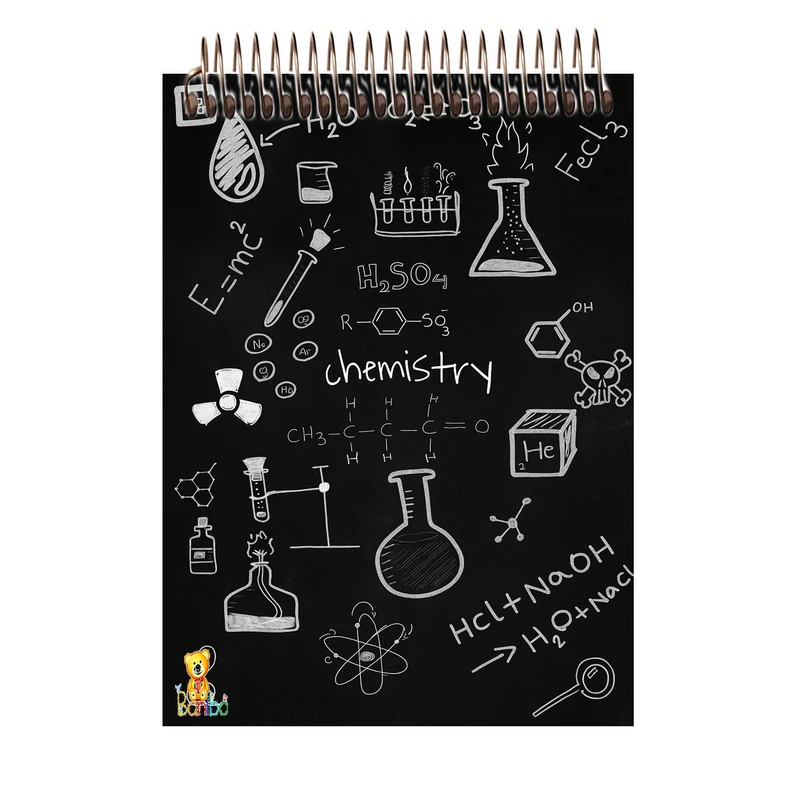 دفتر شطرنجی 100 برگ بانیبو مدل شیمیدان کد 2740